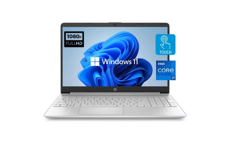 HP Laptop 15-dy2089ms (  i7-1165G7 / 12GB RAM / 256 GB SSD /15.6″ FHD (1920 x 1080) touch / 	Windows 11 )- [4W2K3UA]